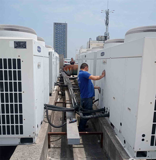 平遥中央空调制热和不制冷系统维修方法